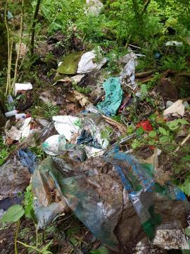 Sanacija črnega odlagališča – Banova jama 080